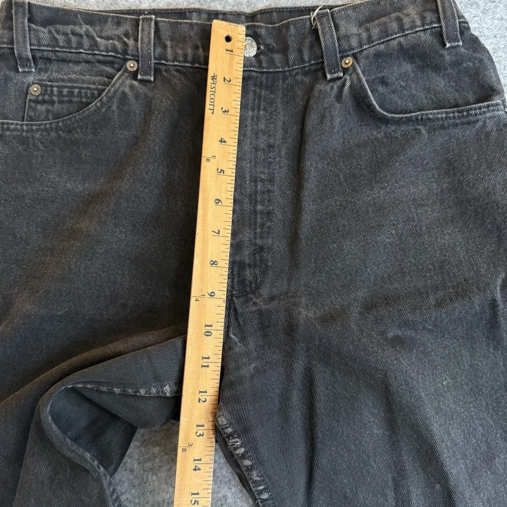Vintage Levis 550 Jeans Mens (31x29)‎ 34x30 Orange Tab Black 90s USA